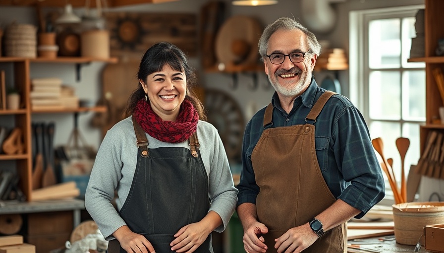Artisans collaborating in workshop, increase search visibility in AI era