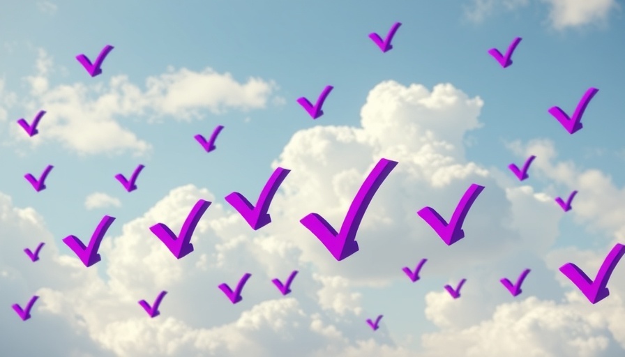 Checklist concept in the sky representing the home inspection process.