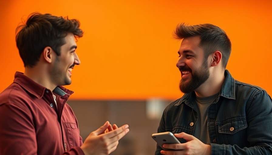 Two men discussing the future of crypto; build in crypto.
