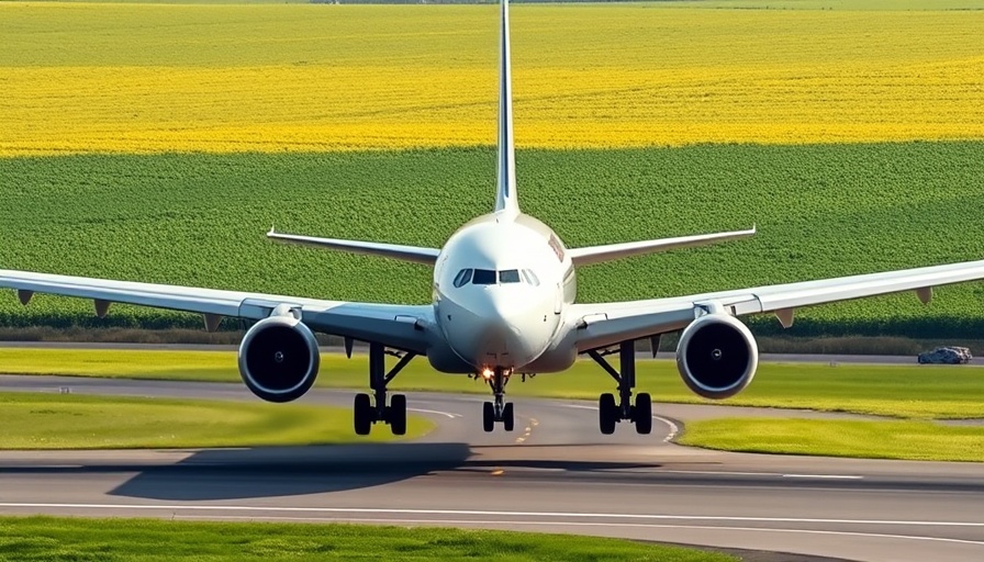 Air Canada airplane taking off, linked to Chase Aeroplan Credit Card rewards.