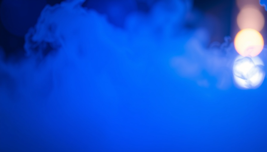 Spotify logo in blue abstract background, showcasing AI safeguards.