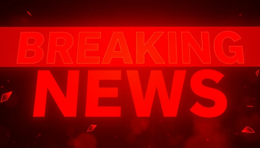 Urgent 'Breaking News' headline signaling important update on Apple AI Stock Price 2025.