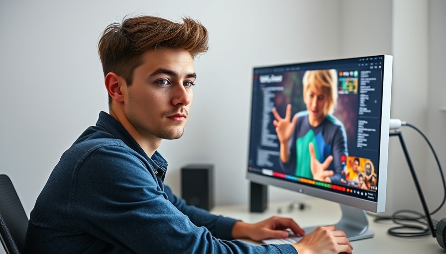 Young man engaged with WorldGuessr game on computer, promoting geography education.