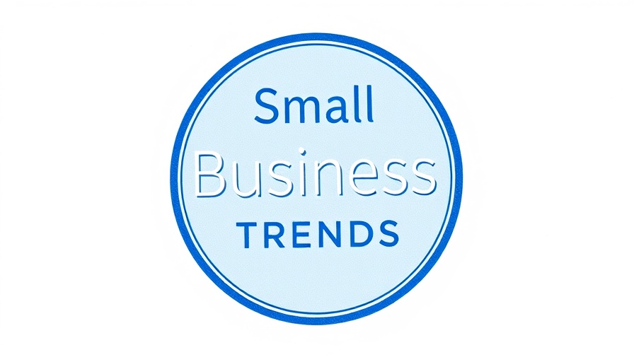 Small Business Trends logo in blue with a circular emblem.