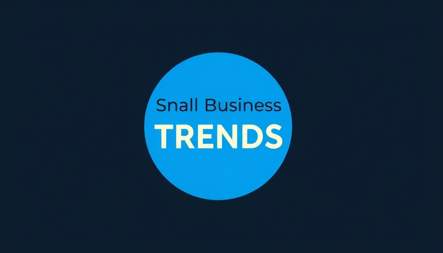 Small Business TRENDS logo with blue circle design