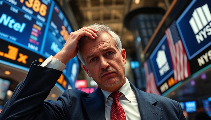 AI Campaign Ads theme: businessman on NYSE trading floor.