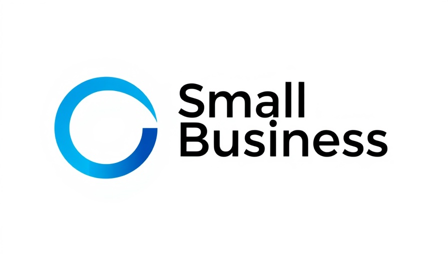 Minimalistic Small Business Trends logo design.