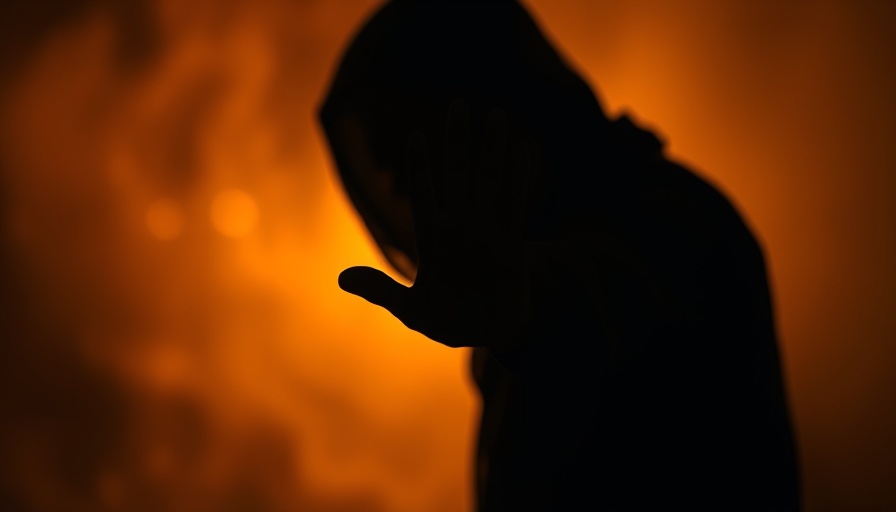 Mysterious figure reaching out, Welcome to Derry ambiance.