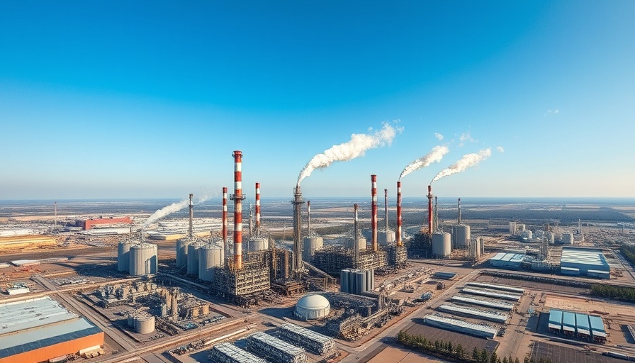 OPEC oil production increase concept with large oil refinery.