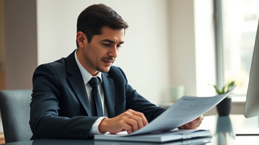 HR manager reviews documents reflecting California Fair Chance Act compliance.