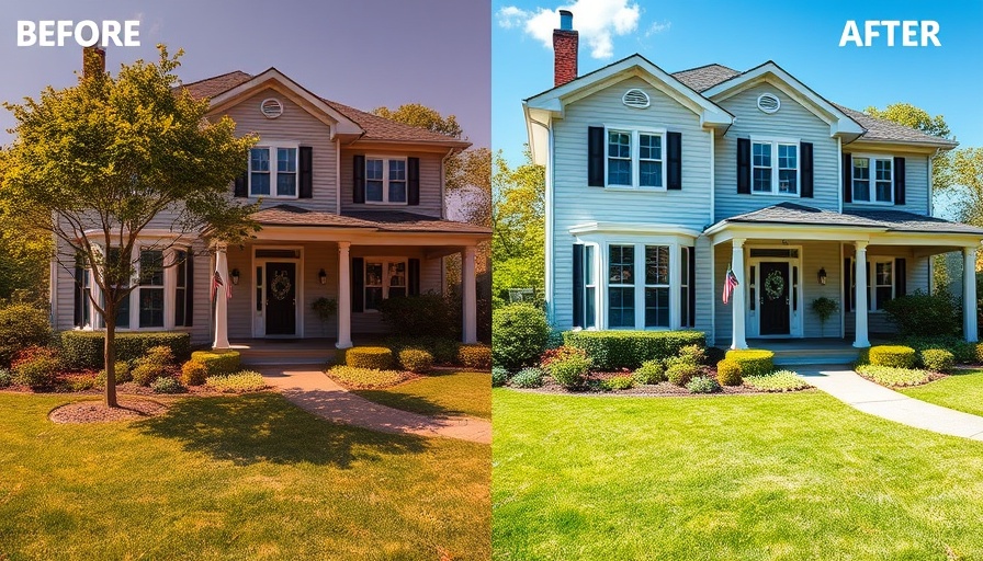 AI deceptive image editing real estate transformation before and after.