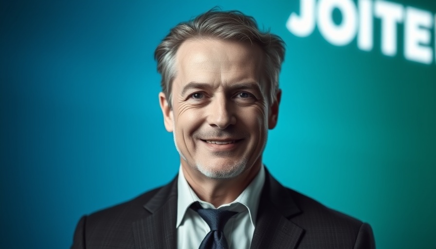 AI as the Great Equaliser for SMBs: Businessman portrait in corporate theme