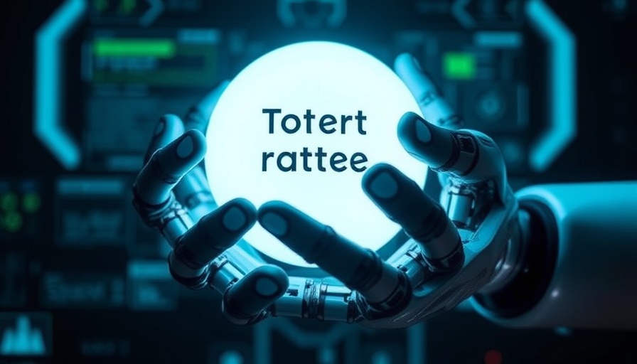 AI extend your life indefinitely: futuristic robotic hands with glowing sphere.