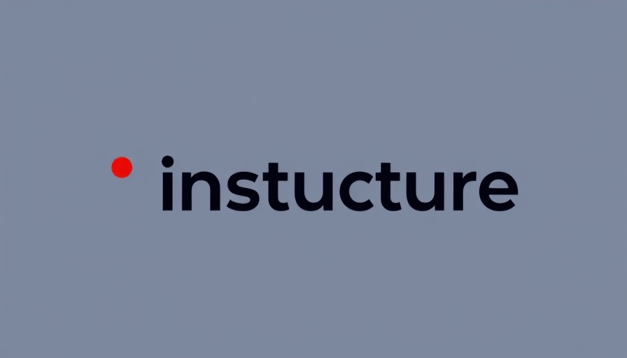 Bold Instructure logo in dark font.