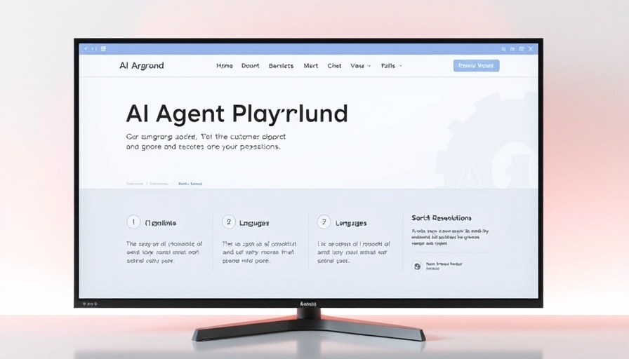 AI voice agents platform interface displaying customer support features.
