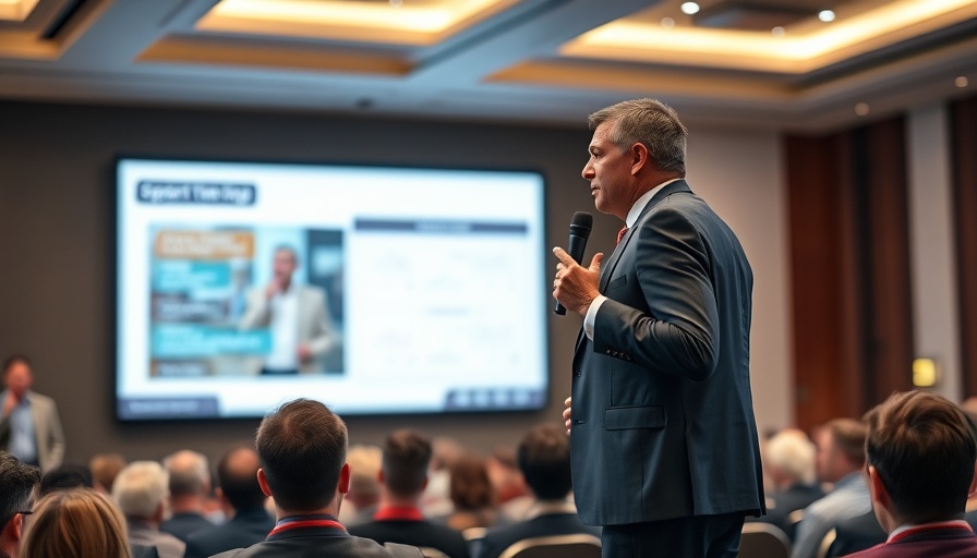 AI in Education presentation at a conference.