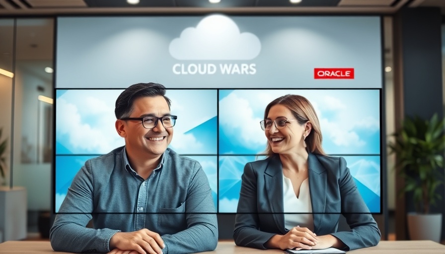 Virtual meeting on Oracle Government Transformation with AI.