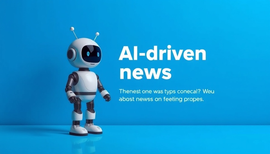 AI-themed ad promoting news understanding amid hiring crisis.