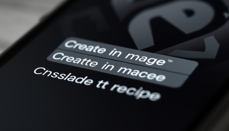 Smartphone screen with AI prompts in a messaging app.