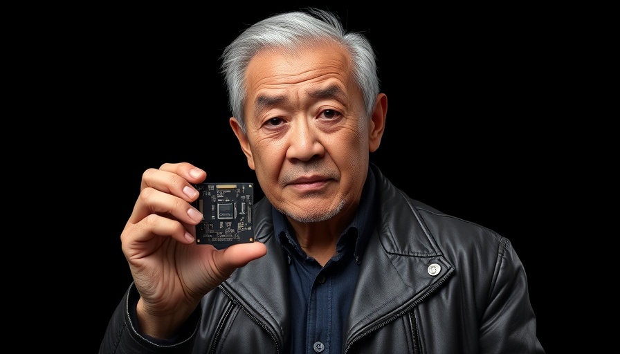 Nvidia CEO presents chip amid US-China deal discussions.