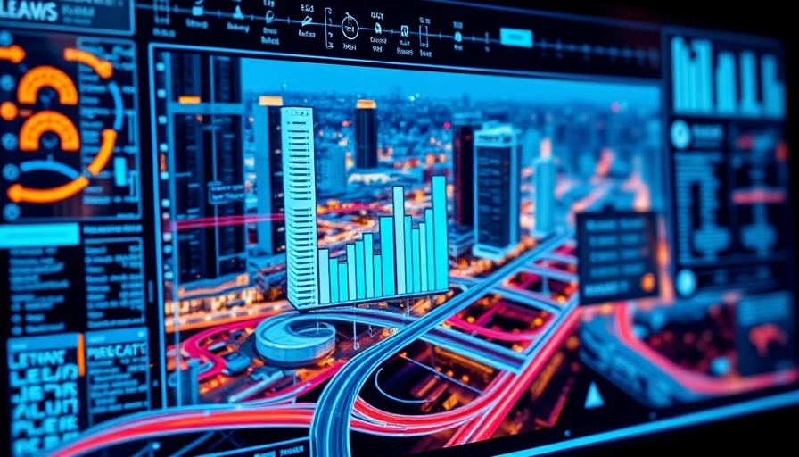 AI platform construction leads visualized on a digital interface.