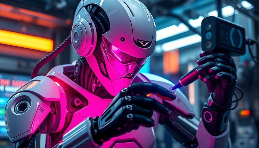 Futuristic robot showcasing Google's Gemini robotics breakthroughs.