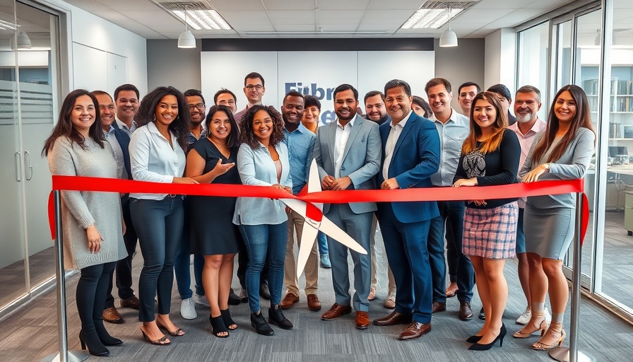 Ribbon-cutting at AI-powered cybersecurity training headquarters Maryland.