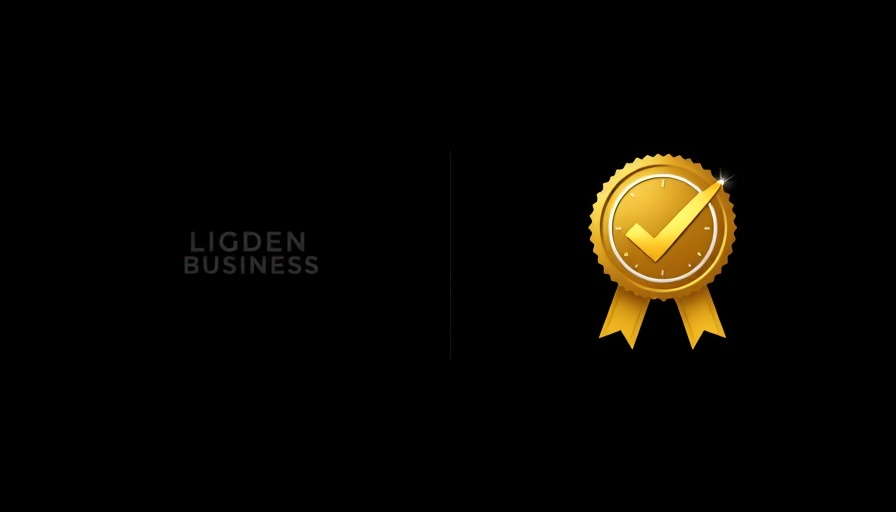 X Premium Business Subscription logo with golden badge on dark background