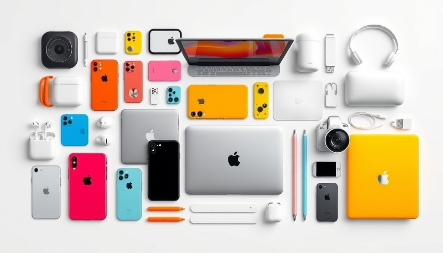 Vibrant Apple products lineup for Prime Day deals.