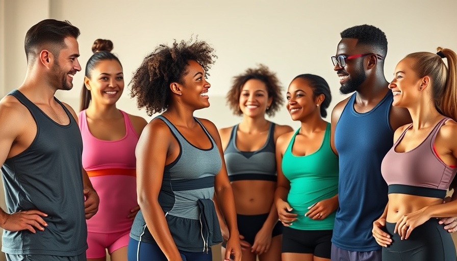 Group of people smiling indoors reflecting Apple health and fitness transition