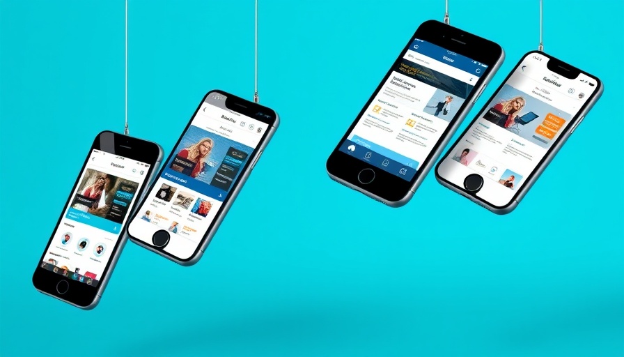 Customizable iPhone web browser showing diverse website views