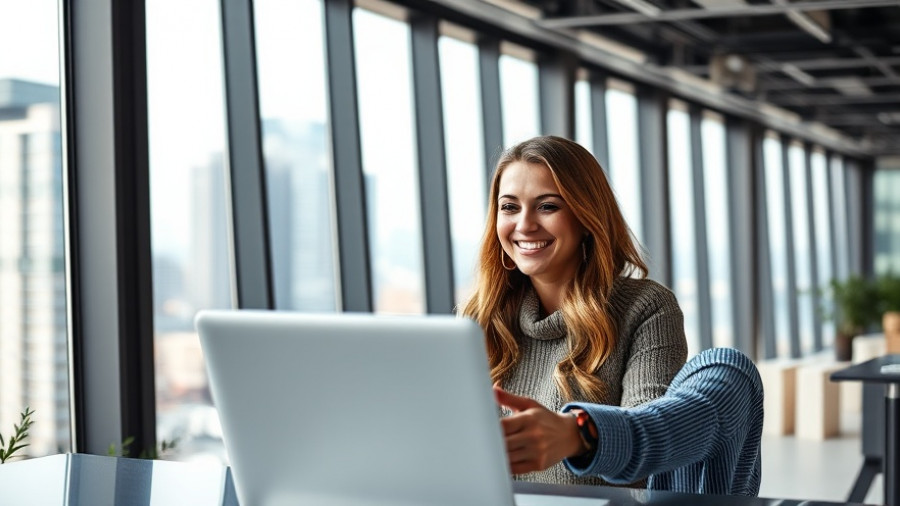 Effective employee onboarding with two colleagues collaborating in a modern office.