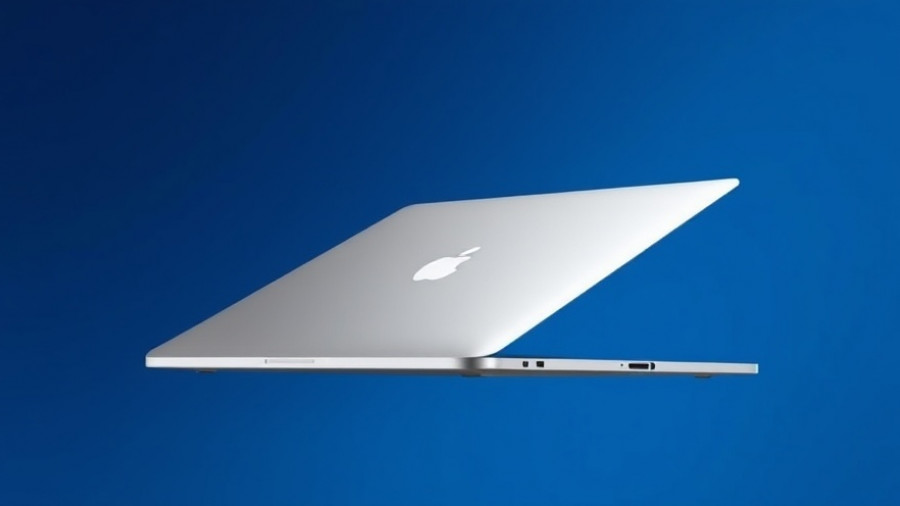 Sleek MacBook showcasing modern design, great MacBook deals for parents.