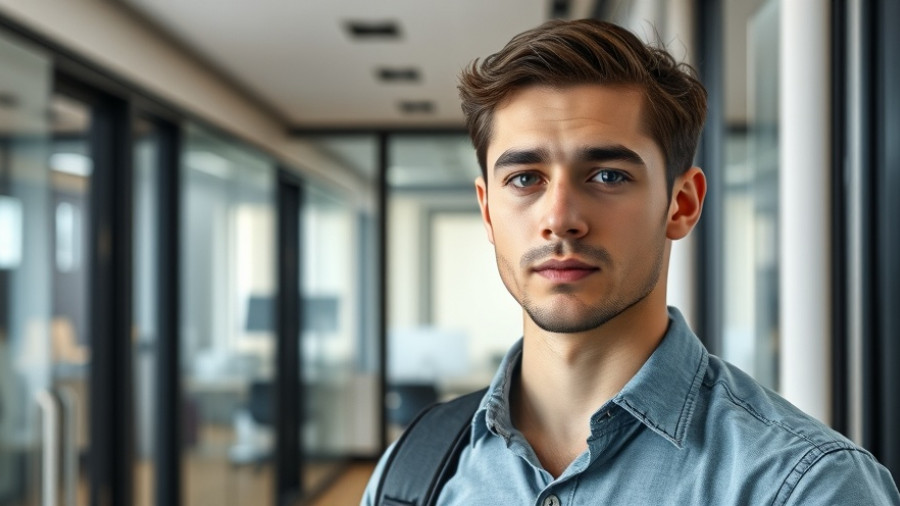 Man in modern office symbolizing AI infrastructure in MENA.