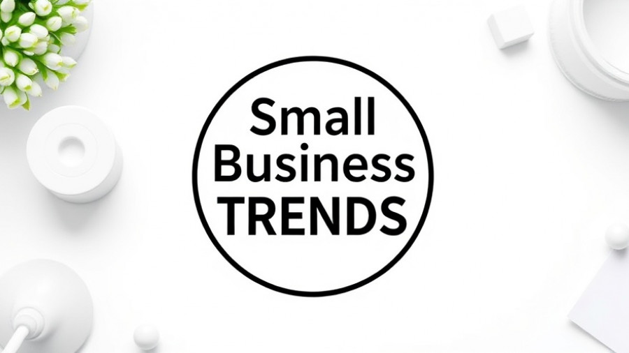 Simple circular logo of Small Business TRENDS
