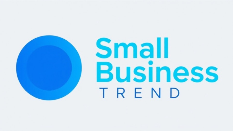 Small Business Trends logo in blue and white