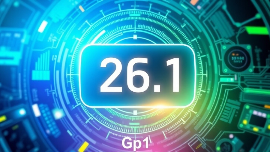 Customize your iPhone: vibrant software update icon in blue and green.