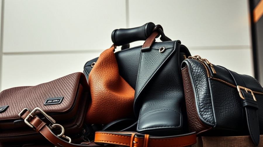 Stylish leather accessories for tech enthusiasts.