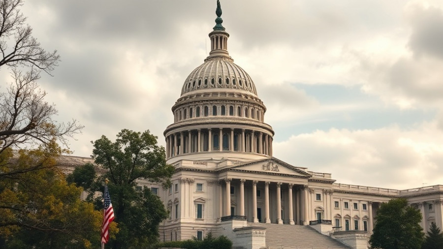 US Capitol building related to federal food assistance.