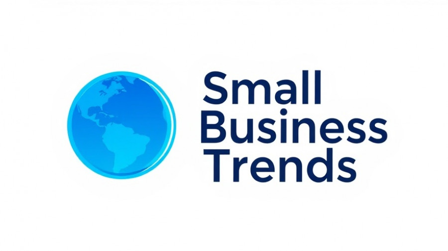 Modern blue logo for Small Business Trends, representing business topics.
