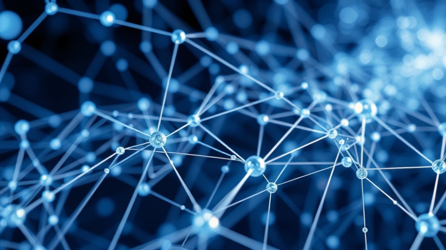 Illustration of PayPal's AI integration concept with neural networks.