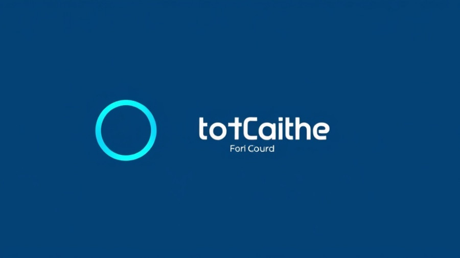 Minimalistic logo featuring blue circle and text for small business trends.