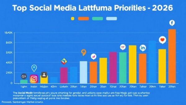 AI in 2026: Social media strategies chart showcasing priorities.