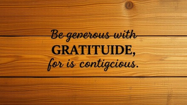 Thanksgiving messages for businesses on wooden background