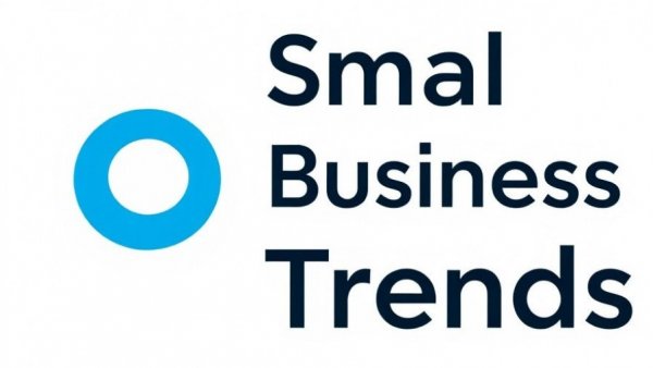Small Business Trends logo, blue circle design.