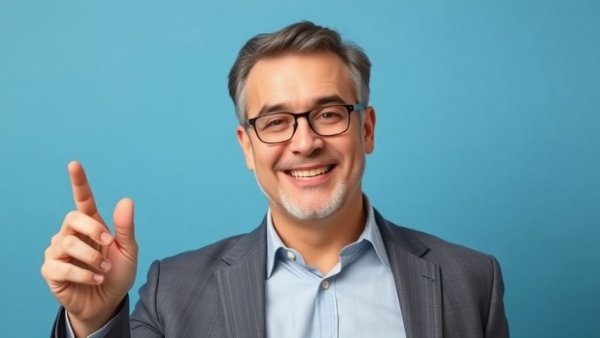 Middle-aged businessman smiling, SoftBank Nvidia sale context.