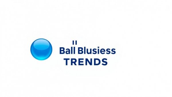 AI-Powered Front Door logo design for Small Business Trends in blue gradient.