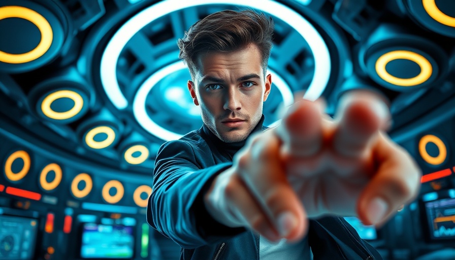 Futuristic scene with young man in control room, Best Shows on Disney+ 2025.