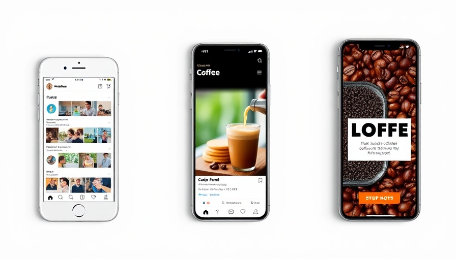 Social media interface with coffee ads, showcasing X advertising changes for parents.