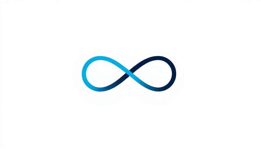 Meta logo on white background highlighting branding.